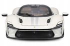 Bburago, Ferrari Daytona SP3, pojazd, white, 1:18