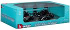 Bburago, Formula Racing, Mercedes AMG Petronas, zestaw modeli pojazdów, 1:43, 4 szt.