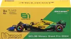Bburago, McLaren MCL38 Oscar Piastri GP Monaco 2024, Bolid F1, model pojazdu, 1:43