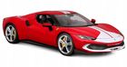 Bburago, R&P Ferrari 296 GTB Assetto Fiorano, model pojazdu, czerwony, 1:18