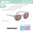 Beaba, Bright, okulary przeciwsłoneczne dla dzieci, lilac, 2-4 l