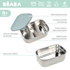 Beaba, lunchbox ze stali nierdzewnej, Baltic Blue