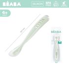 Beaba, łyżeczka silikonowa, misty green, 4m+