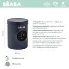 Beaba, Milk Nomad, przenośny podgrzewacz do butelek z funkcją mieszania 2w1, night blue