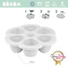 Beaba, silikonowy pojemnik do mrożenia, light mist, 6-90 ml