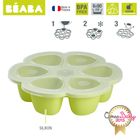 Beaba, silikonowy pojemnik do mrożenia, neon, 90 ml, 6 szt.