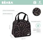 Beaba, torba izotermiczna na lunch, leopard, 5L