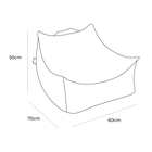 Bearly, pufa, sako, jasnoszary