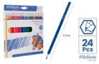 BeBasic, kredki ołówkowe, 24 kolory