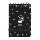 Beniamin, Minionki, kołonotes zamykany na gumkę, A6, 96 kartek, kratka, 1 szt.