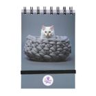 Beniamin, The Sweet Pets, kołonotes na gumkę, A6, 96 kartek, kratka, 1 szt.