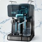 Berdsen, ekspres do kawy kolbowy, ze spieniaczem do mleka, 20 bar, czarny, BD-773