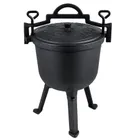 Berdsen, kociołek żeliwny, emaliowany, 8l