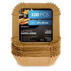 Berdsen, papier do pieczenia, wkładki do frytkownicy, 20 cm, 100 szt.