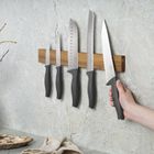 Berlinger Haus, Anthracite, zestaw 5 noży kuchennych z listwą, 5 szt.