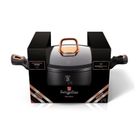 Berlinger Haus, Black Rose, garnek granitowy, 4.1l