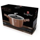 Berlinger Haus, Rose Gold, garnek granitowy, 2.5l