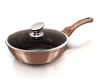 Berlinger Haus, Rose Gold, patelnia granitowa, 24 cm