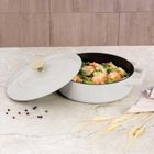 Berlinger Haus, Sahara, garnek żeliwny, płaski, 26 cm