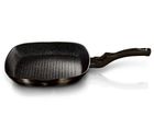 Berlinger Haus, Shiny Black, patelnia grillowa, 28 cm