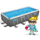 Bestway, basen ogrodowy, stelażowy, 10w1, 488-244-122 cm