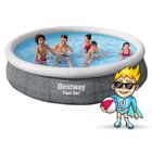 Bestway, basen rozporowy z pompą filtrującą, okrągły, 76-366 cm, 9w1