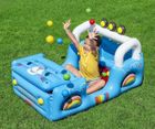 Bestway, Fisher-Price, dmuchany samochód z piłkami, 117-76-61 cm