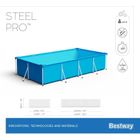Bestway, Steel Pro, basen stalażowy, 400-211-81 cm