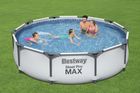 Bestway, Steel Pro Max, basen stelażowy z pompą filtracyjną, 3,05-0,76m