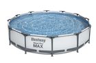 Bestway, Steel Pro Max, basen stelażowy z pompą filtracyjną, 3,66-0,76m