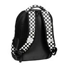 BeUniq, plecak szkolny, 2-komorowy, Szachownica