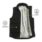 Bezrękawnik unisex oversize podgrzewany na USB NOWEAR