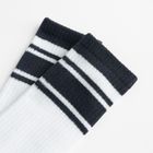 Białe wysokie skarpetki unisex NOWEAR