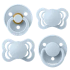 Bibs, Try-it, zestaw 4 smoczków, Baby Blue, rozmiar 1