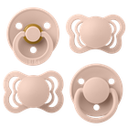 Bibs, Try-it, zestaw 4 smoczków, Blush, rozmiar 1