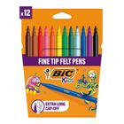 Bic, Kids, Kid Visa, flamastry, 12 kolorów