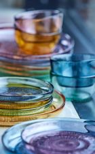 Bitz, Kusintha, talerz , pink, 18 cm