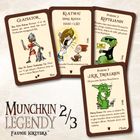 Black Monk, Munchkin Legendy 2/3: Faunie Igrzyska, dodatek, gra karciana