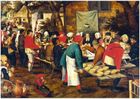 Bluebird, Chłopskie wesele, Brueghel, puzzle, 1000 elementów