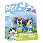 Bluey, Jazda Na Deskorolce, figurki, zestaw z akcesoriami, 2 szt.