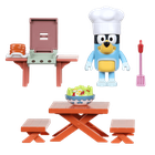 Bluey, Podwórko, figurka z akcesoriami do grillowania