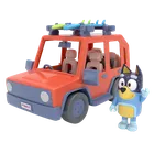 Bluey, rodzinne auto z figurką