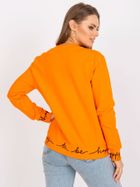 Bluza bomberka damska, rozpinana, pomarańczowa, Relevance