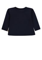 Bluza chłopięca, bawełna organiczna, granatowa, Bellybutton