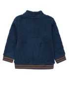 Bluza chłopięca, rozpinana, granatowa, Kanz