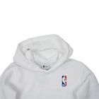 Bluza chłopięca z kapturem, biała, Nike NBA Team Logo Fleece