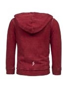 Bluza chłopięca z kapturem, czerwona, Lief