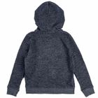 Bluza chłopięca z kapturem, rozpinana, grafitowa, Tom Tailor