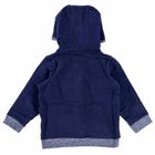 Bluza chłopięca z kapturem, rozpinana, niebieska, Tom Tailor