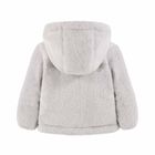 Bluza chłopięca z kapturem, rozpinana, szara, Kanz